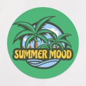 Summer Mood Labels (Design 2)