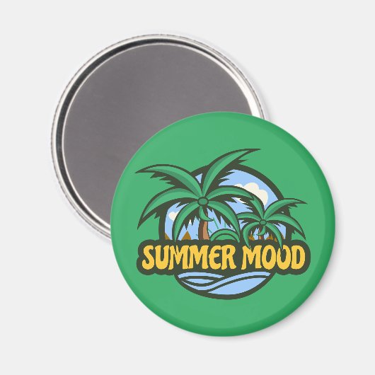 Summer Mood Magneet (Voorkant / Achterkant)