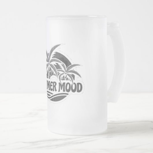 Summer Mood Matglas Bierpul (Voorkant rechts)
