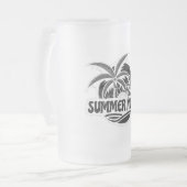 Summer Mood Matglas Bierpul (Voorkant links)