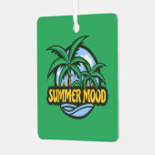 Summer Mood Metalen Ornament (Voorkant links)