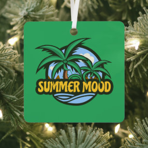 Summer Mood Metalen Ornament