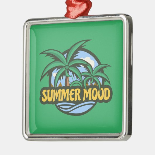 Summer Mood Metalen Ornament (Links)