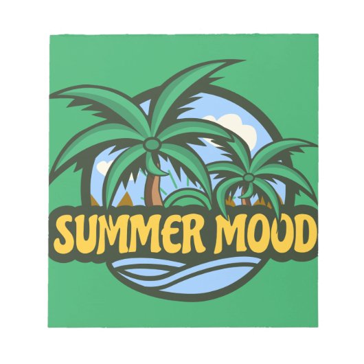 Summer Mood Notitieblok (Voorkant)