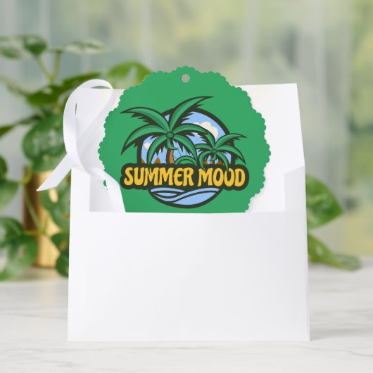 Summer Mood Ornament Kaart (Envelop)