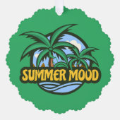 Summer Mood Ornament Kaart (Voorkant)