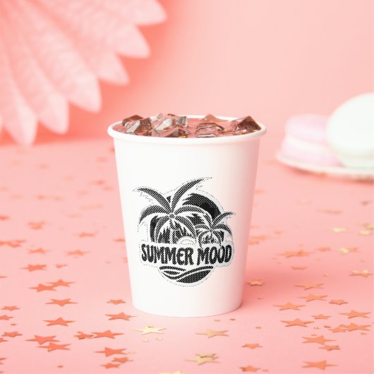 Summer Mood Papieren Bekers (Insitu)