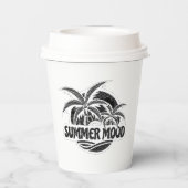 Summer Mood Papieren Bekers (Achterkant)