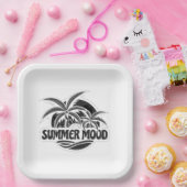 Summer Mood Papieren Bordje (Feest)
