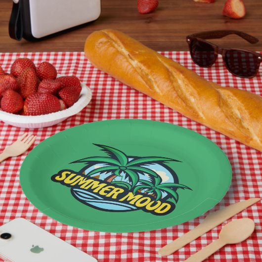 Summer Mood Papieren Bordje (Picknick)