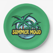Summer Mood Papieren Bordje (Voorkant)