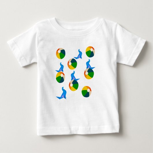 Summer Mood Peuter Ruffle T-shirt, Wit (Voorkant)