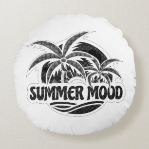 Summer Mood Rond Kussen