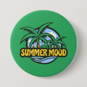 Summer Mood Ronde Button 7,6 Cm (Voorkant)