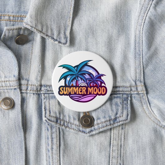 Summer Mood Ronde Button 7,6 Cm (In situ)