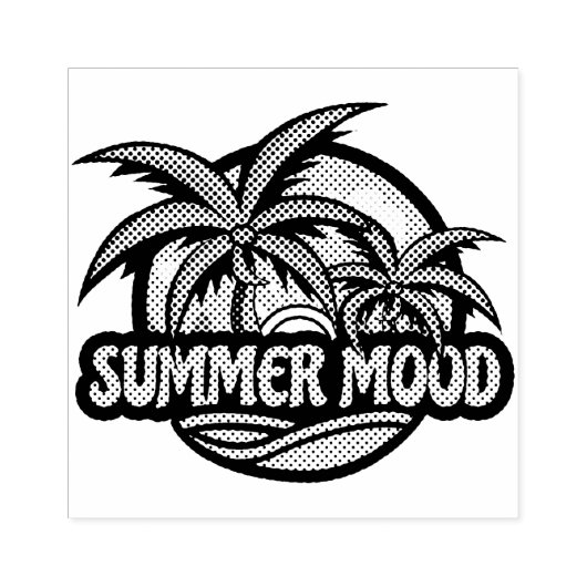 Summer Mood Rubberstempel (Afrduk)