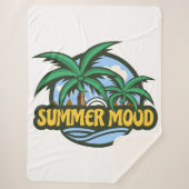 Summer Mood Sherpa Deken (Voorkant)