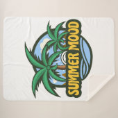 Summer Mood Sherpa Deken (Voorkant (horizontaal))