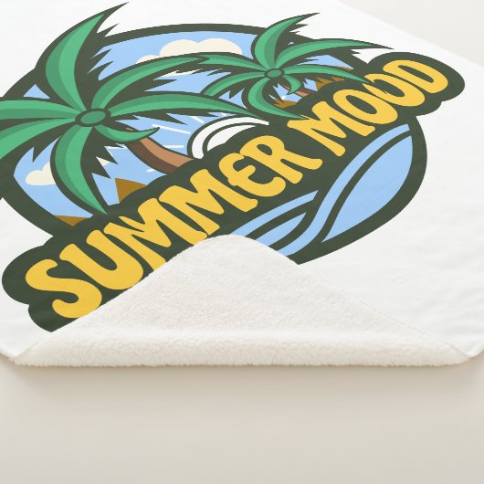 Summer Mood Sherpa Deken (3/4)