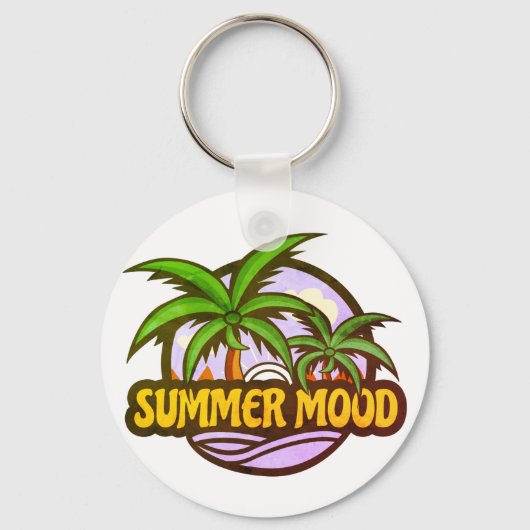 Summer Mood Sleutelhanger (Achterkant)