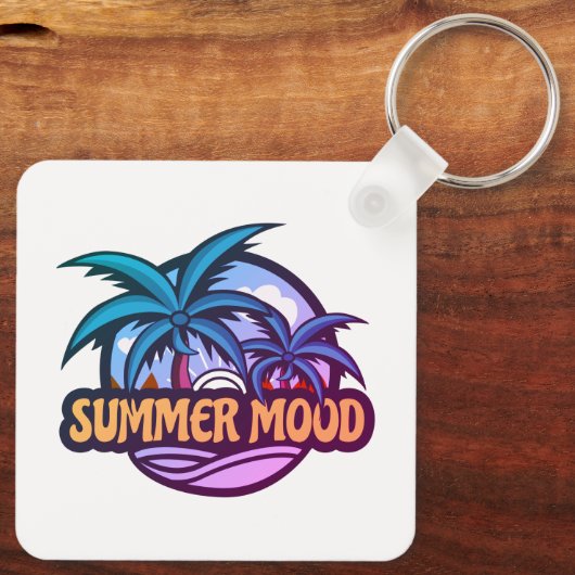 Summer Mood Sleutelhanger (Achterkant)