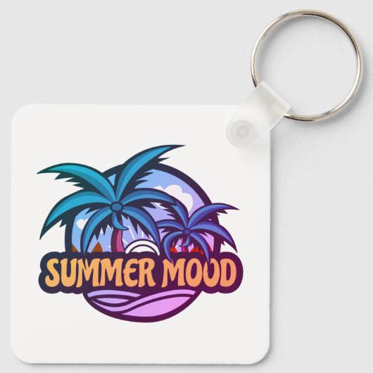 Summer Mood Sleutelhanger (Achterkant)