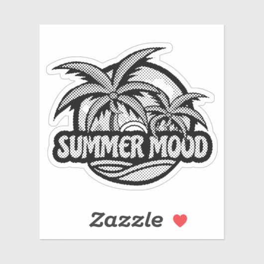 Summer Mood Sticker (Vel)