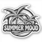 Summer Mood Sticker (Voorkant)