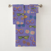 Summer Mood Sunbribril Art Towel Set Bad Handdoek (Insitu)