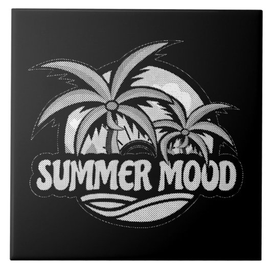 Summer Mood Tegeltje (Voorkant)