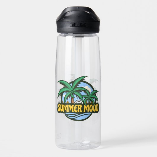 Summer Mood Waterfles (Achterkant)