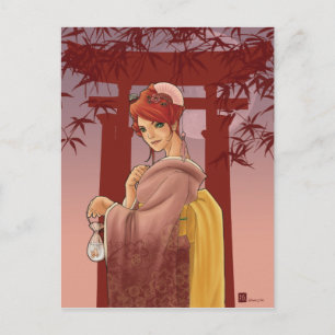 Summer Moon briefkaart