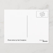 Summer Moon Briefkaart (Achterkant)