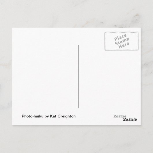 Summer Moon Briefkaart (Achterkant)