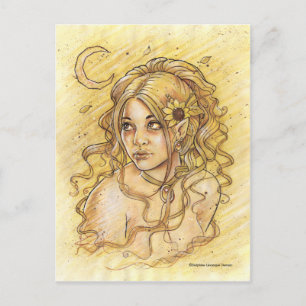 Summer Moon Briefkaart