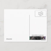 Summer Moon Fairy Briefkaart beroemd gemaakt door (Achterkant)