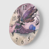 Summer Moon Fairy Fantasy Art Wall Clock Grote Klok (Hoek)