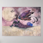 Summer Moon Fairy Gothic Fantasy Art Poster (Voorkant)