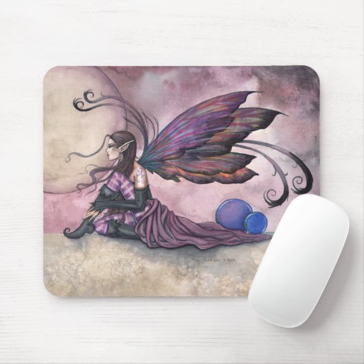 Summer Moon Fairy Mousepad van Molly Harrison Muismat (Met muis)