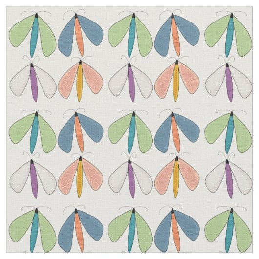 Summer Moth Stof (Close Up)