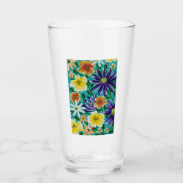 Summer Mountain Fields Glas