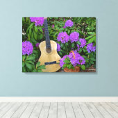 Summer Music Canvas Afdruk (Insitu (Houten vloer))