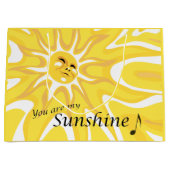 Summer My Sunshine Lg Gift Bag Large Cadeautasje (Voorkant)