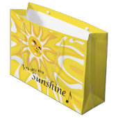 Summer My Sunshine Lg Gift Bag Large Cadeautasje (Voorkant Gekanteld)