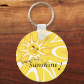 Summer My Sunshine Sun Sleutelhanger (Voorkant)