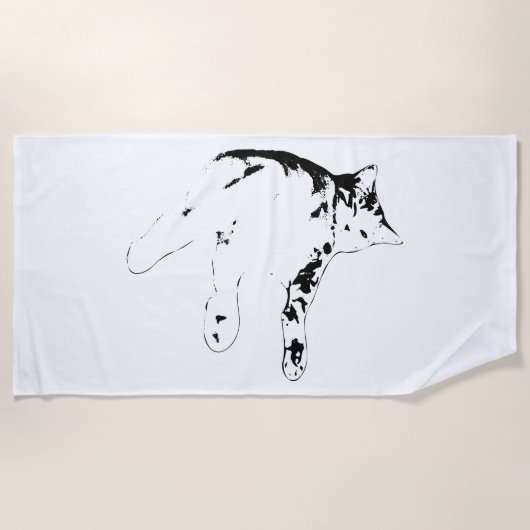 Summer Nap Vibes Strandlaken (Voorkant)