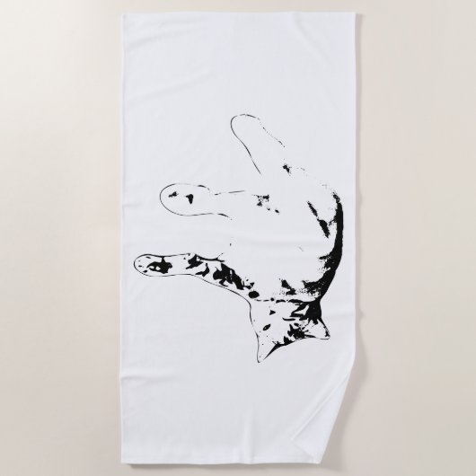 Summer Nap Vibes Strandlaken (Voorkant)