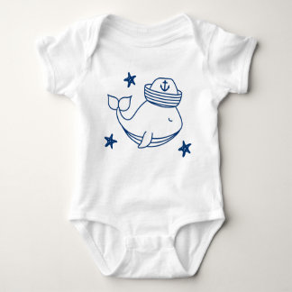 summer nautical theme boy  romper