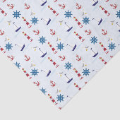 Summer Nautical Tissuepapier (Detail)