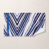 Summer Navy Blue Boat Popular Stripes Collectie Bad Handdoek (Handdoek)